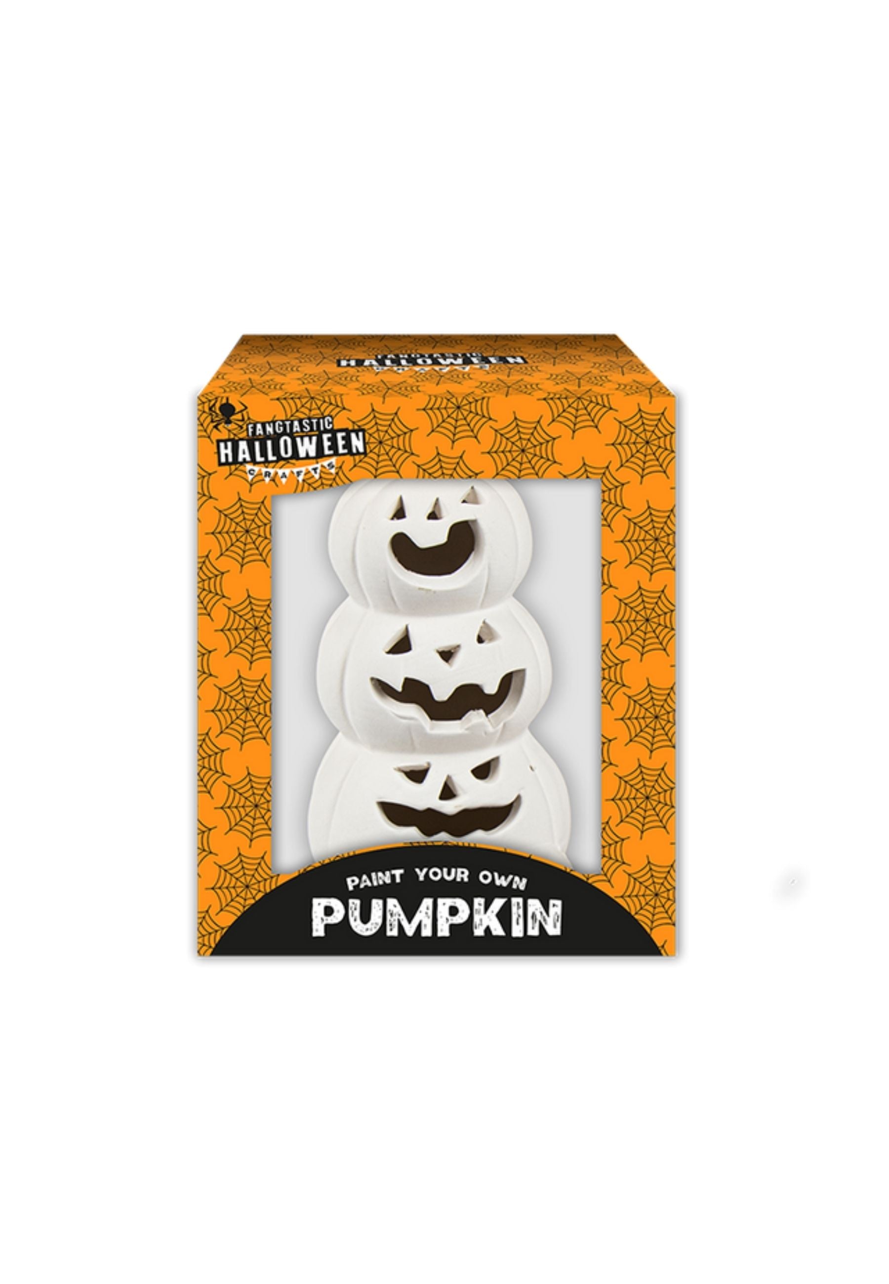Halloween Paint Your Own 3 Tier Pumpkin