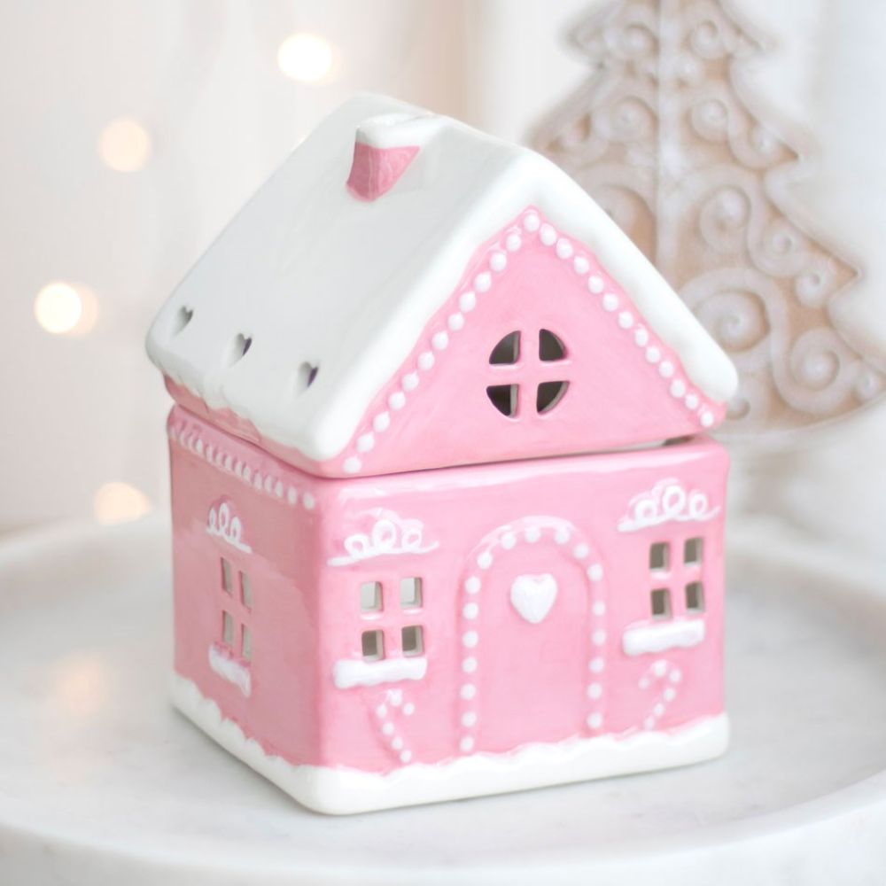 Pink Gingerbread Candy Oil Wax Burner