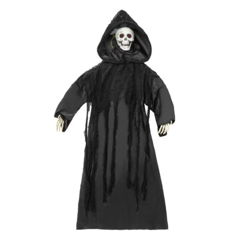 3ft Sound-Activated LED Grim Reaper Halloween Prop