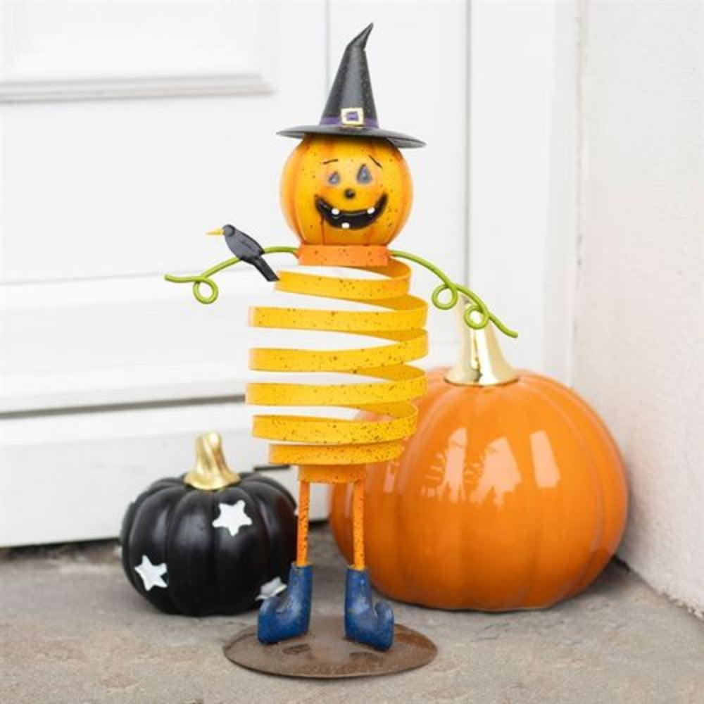 Spring Body Pumpkin Halloween Metal Ornament