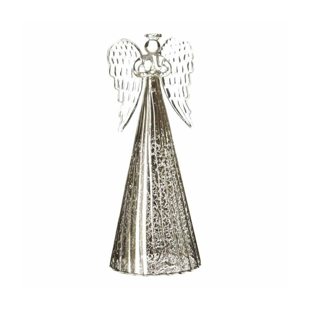 Standing Tall Glass Angel Ornament