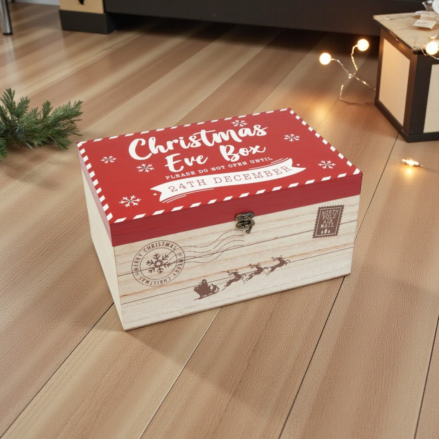 Light Up Santa's Christmas Eve Box