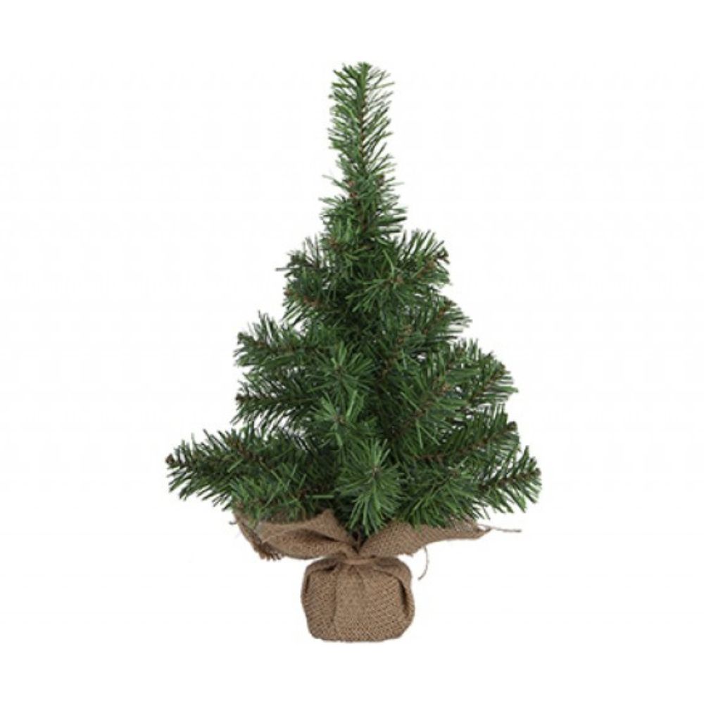 1.5ft Norway Pine Christmas Tree Jute Wrap