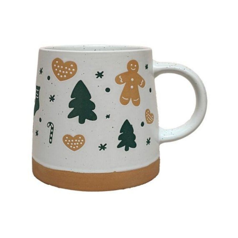 Gingerbread Man Christmas Tapered Mug