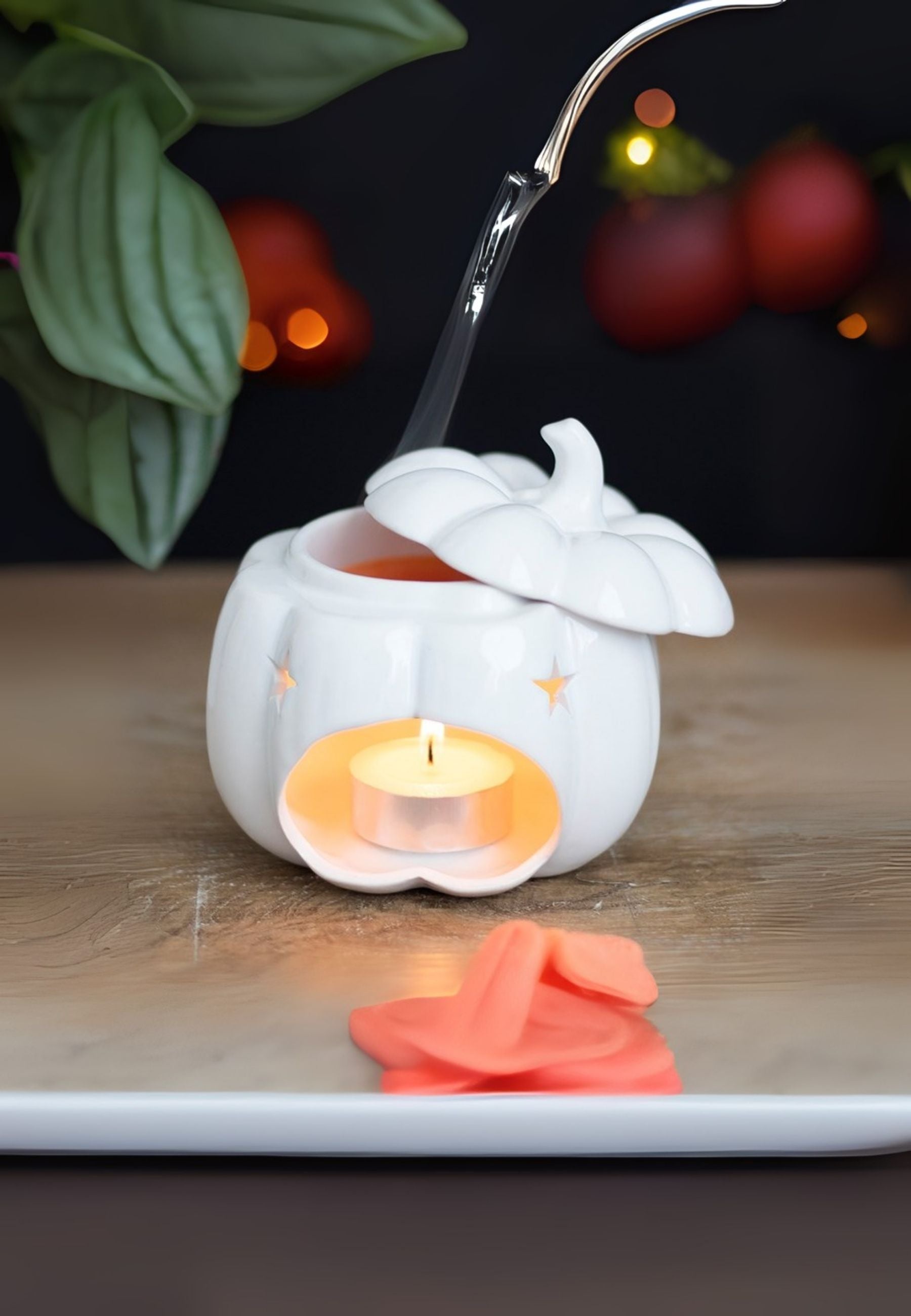 Pumpkins Stars Oil Wax Burner Halloween