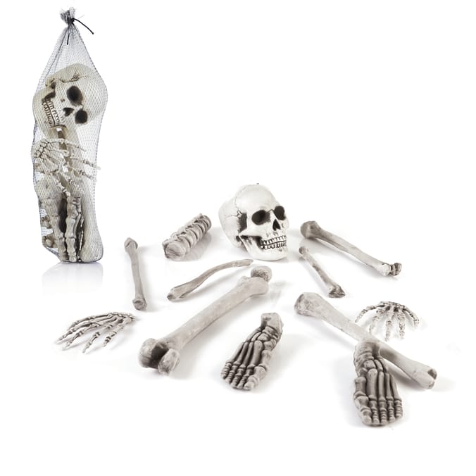 Halloween Skeleton Bones In A Bag