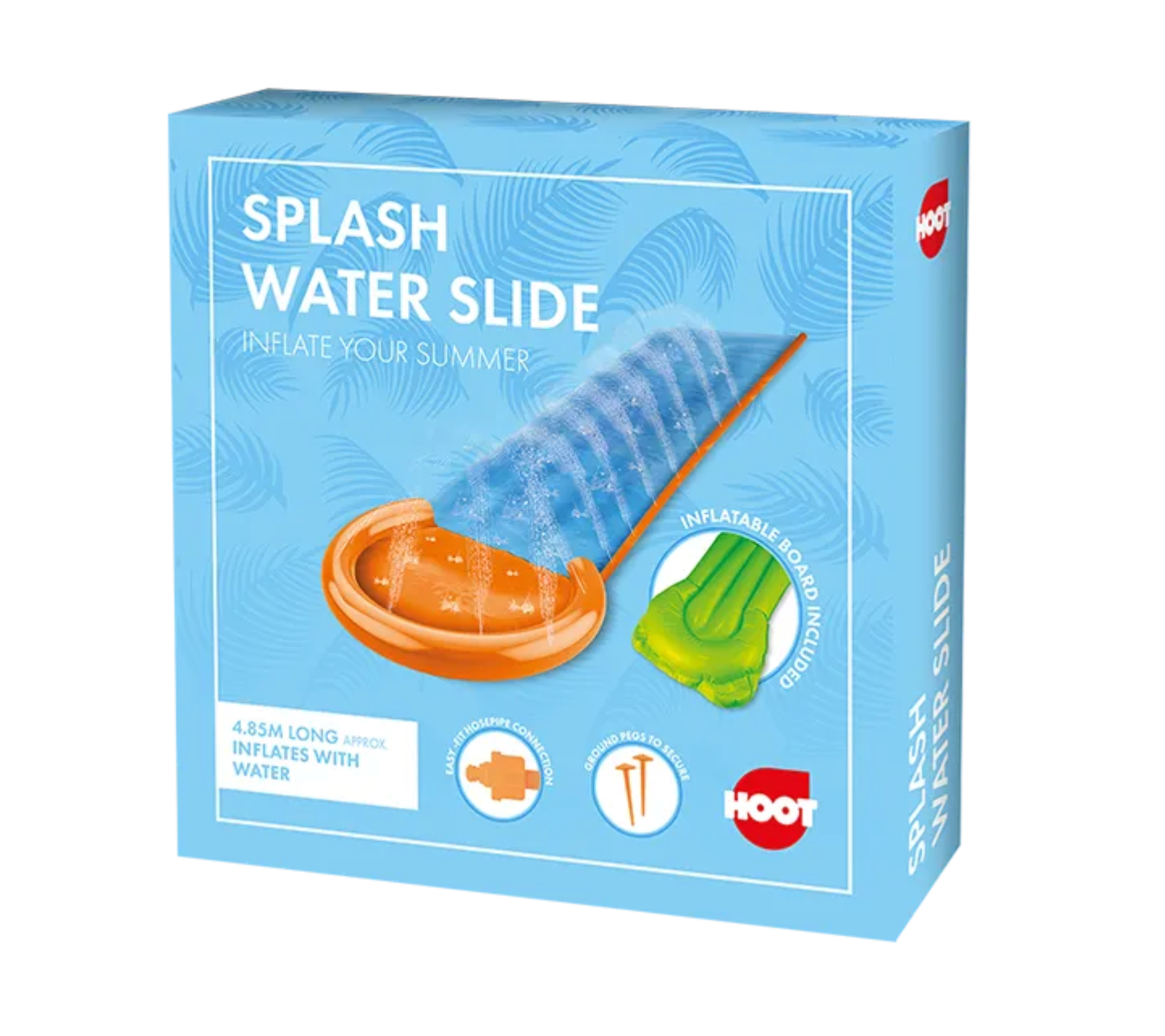 Inflatable Slip And Slide Splash Water Slide