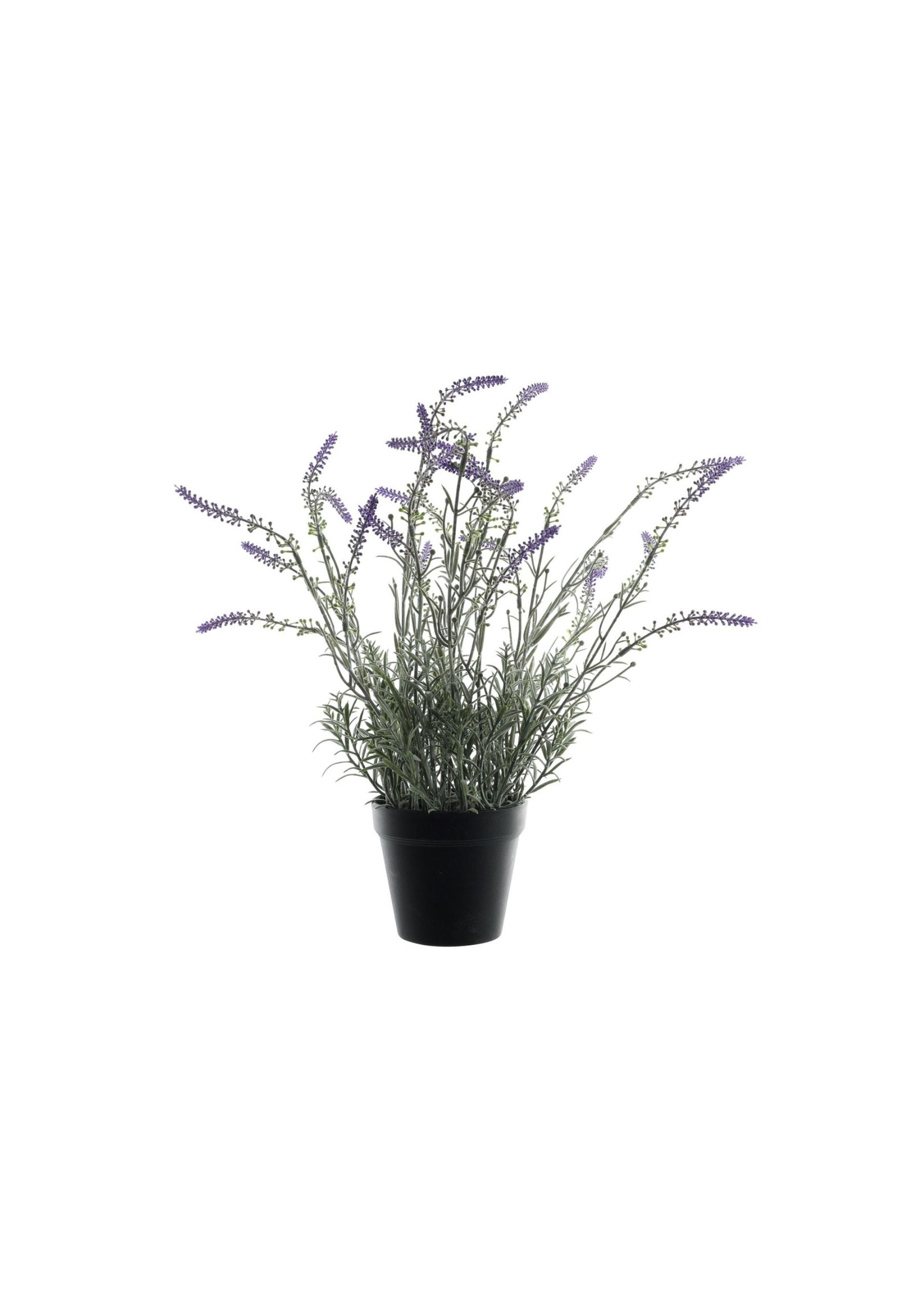 Artificial Potted Lavender Plant