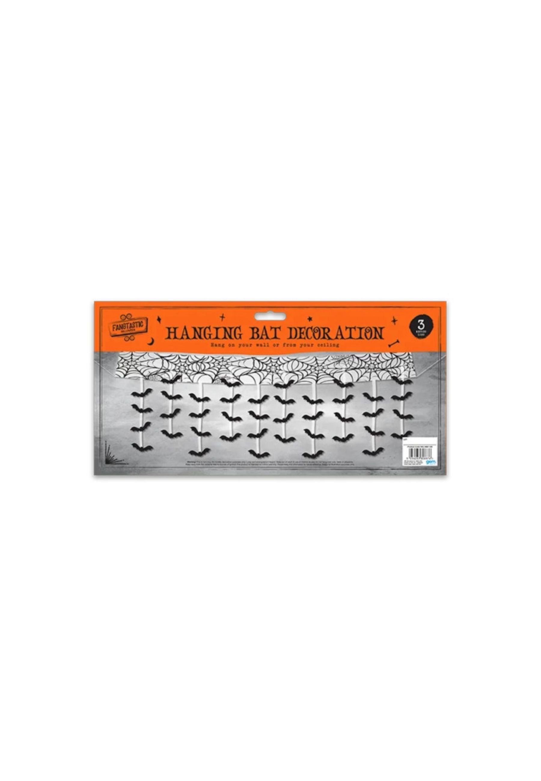 3m Hanging Ceiling Wall Bat Decoration