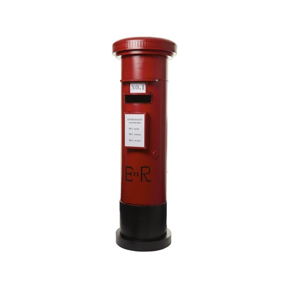 4ft Red Letter Christmas Post Box