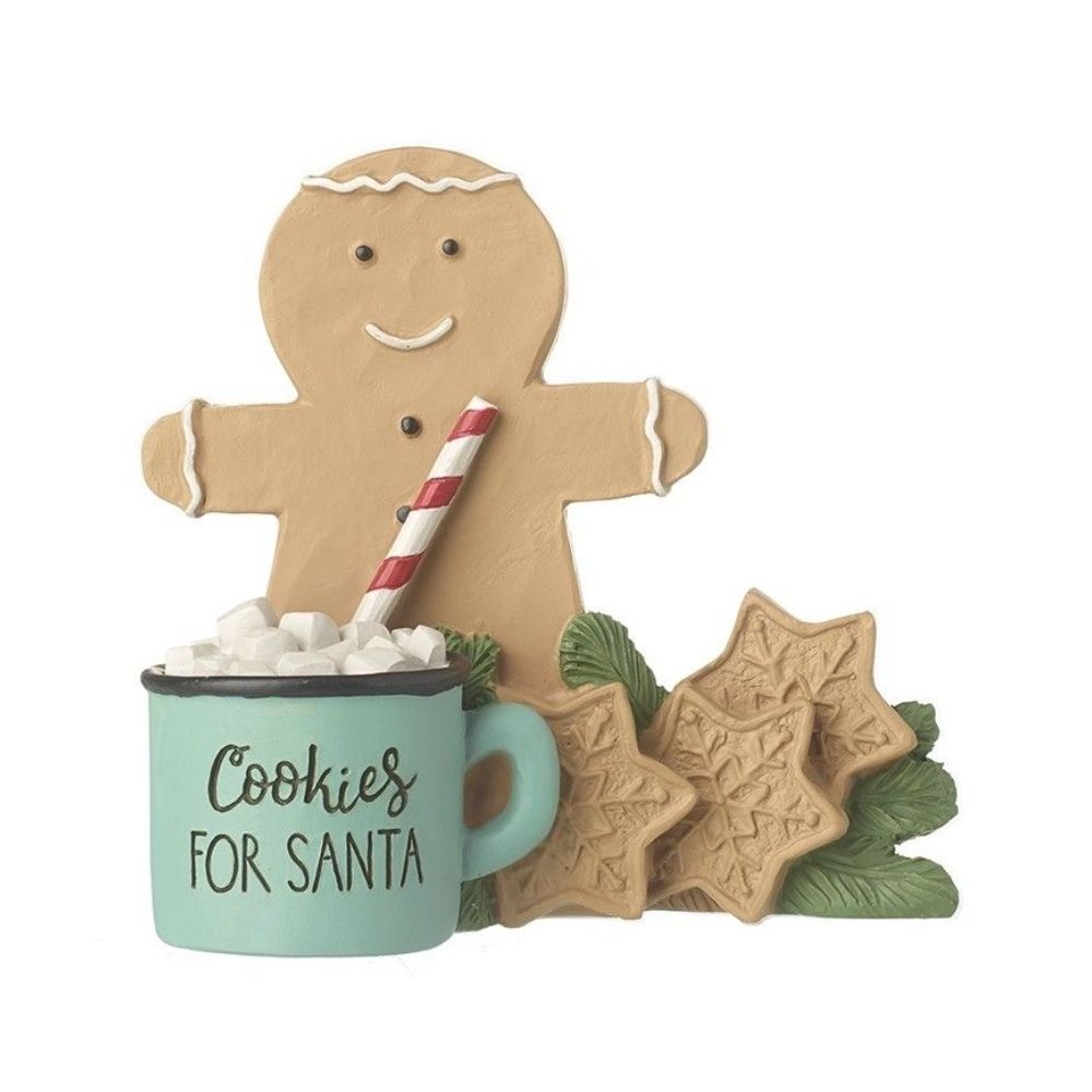 Cookies For Santa Gingerbread Ornament