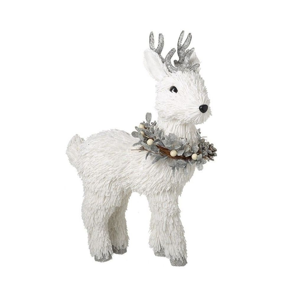 Nordic Standing Reindeer Decoration