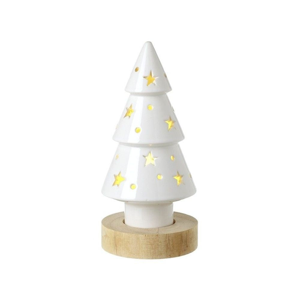 Standing Light Up Cut Out Tree Star Ornament