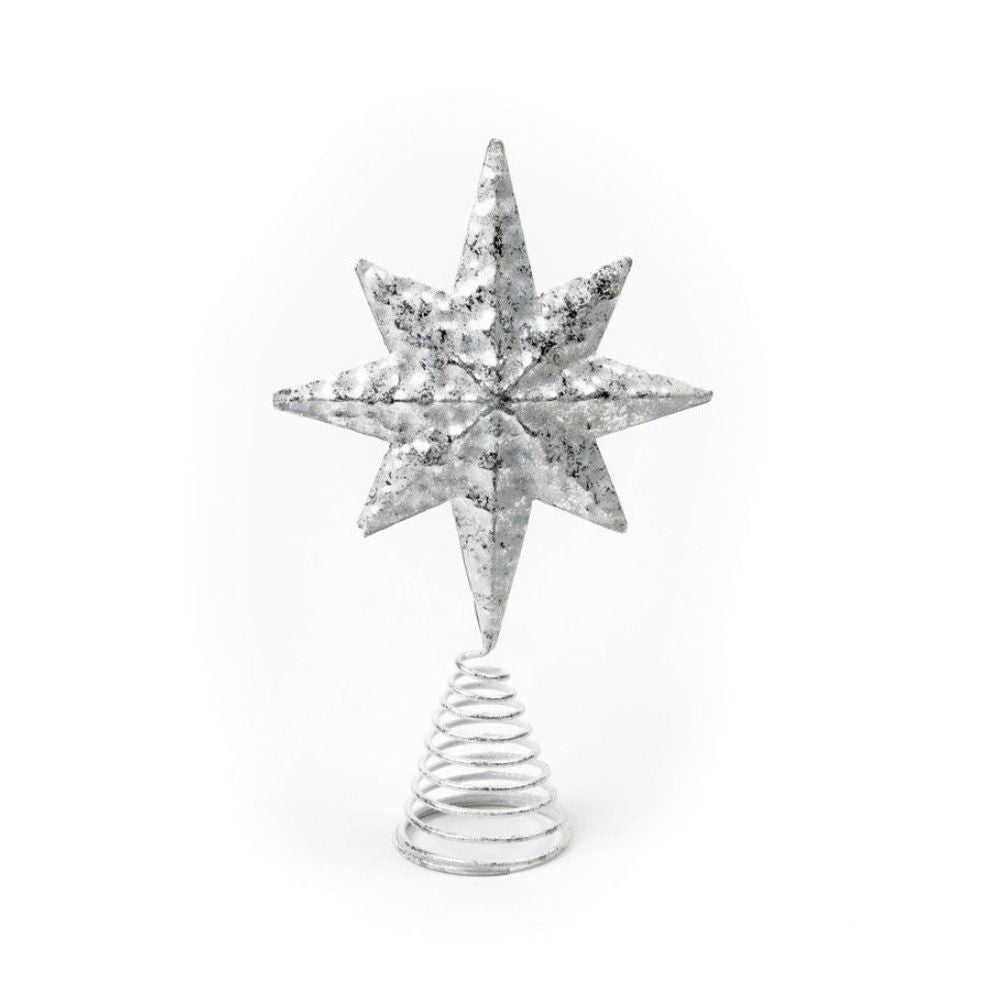 Textured 3D Star Christmas Tree Topper
