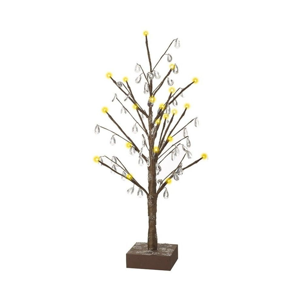 Standing Light Up Crystal Drop Tree