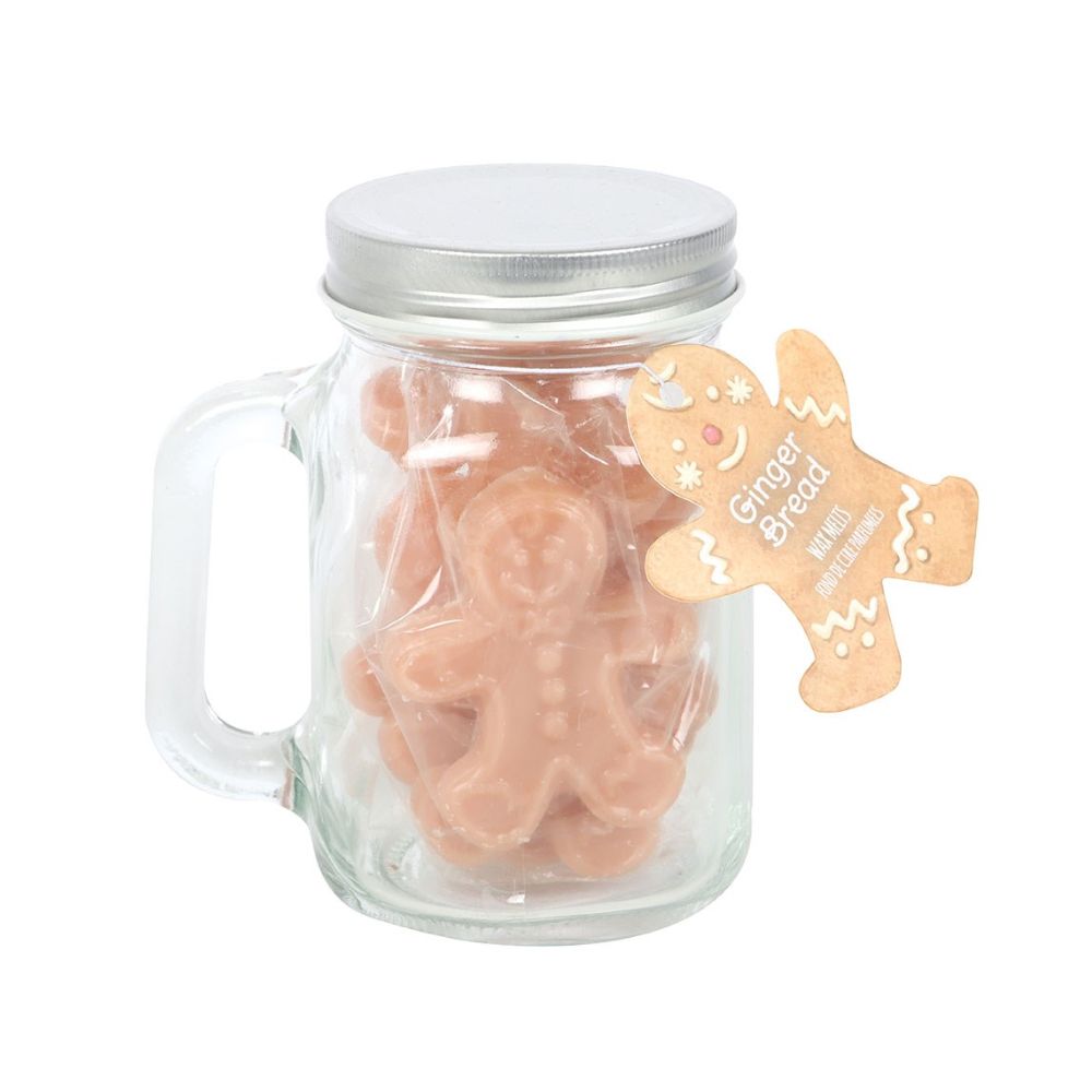 10 Pack Gingerbread Wax Melts In Jar