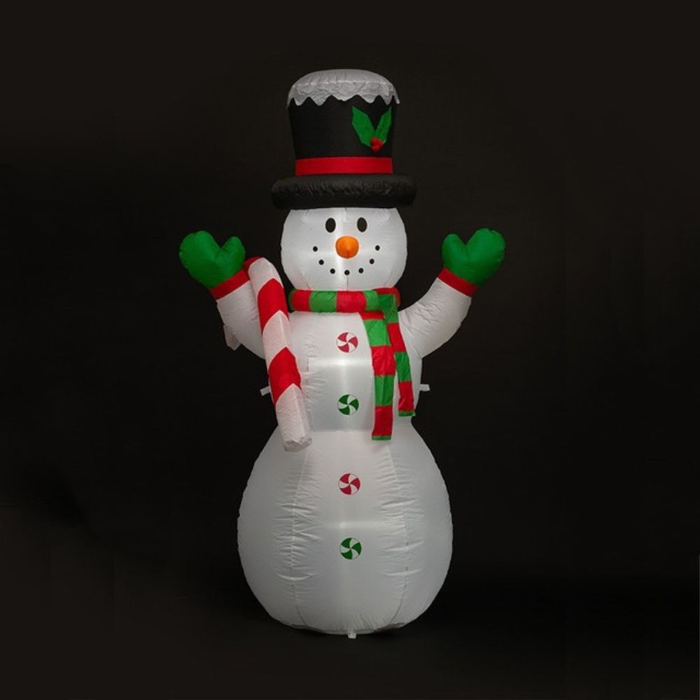 1.8m Standing Inflatable Candy Snowman