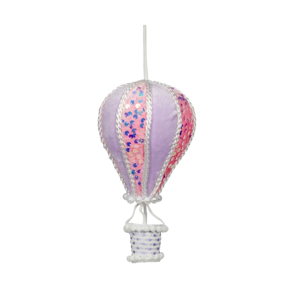 Pink Candy Hot Air Balloon Hanging Decoration