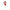 Large Candy Cane Stripe Glitter Decoration
