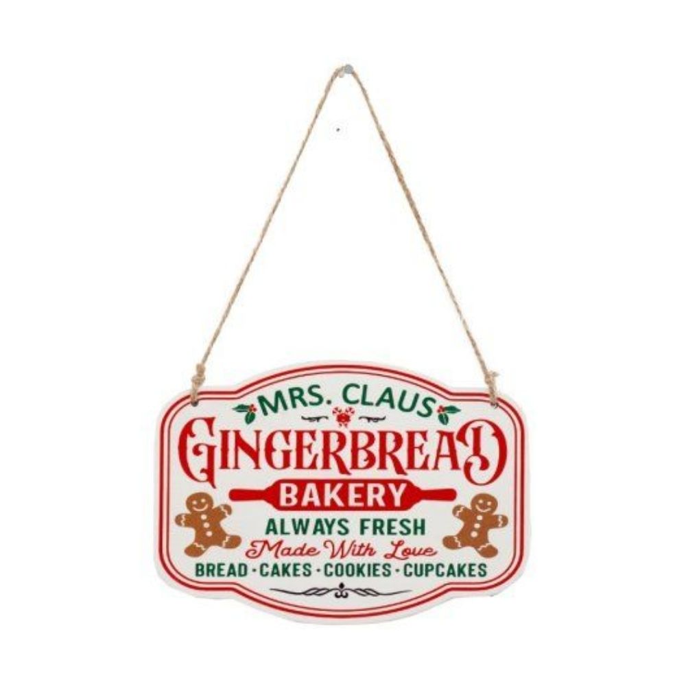 Gingerbread Bakery Hanging Sign