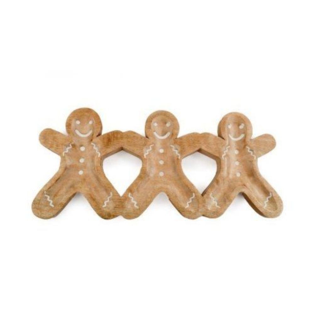 Three Gingerbread Platter Plate
