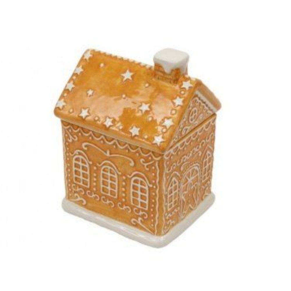 Gingerbread House Cookie Jar Decor