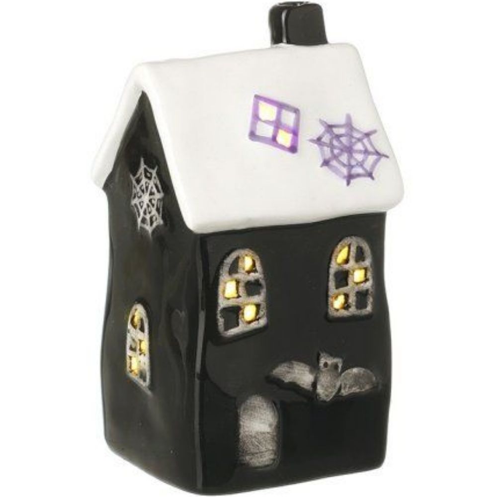 LED Halloween Bat House Light Up Tabletop Décor