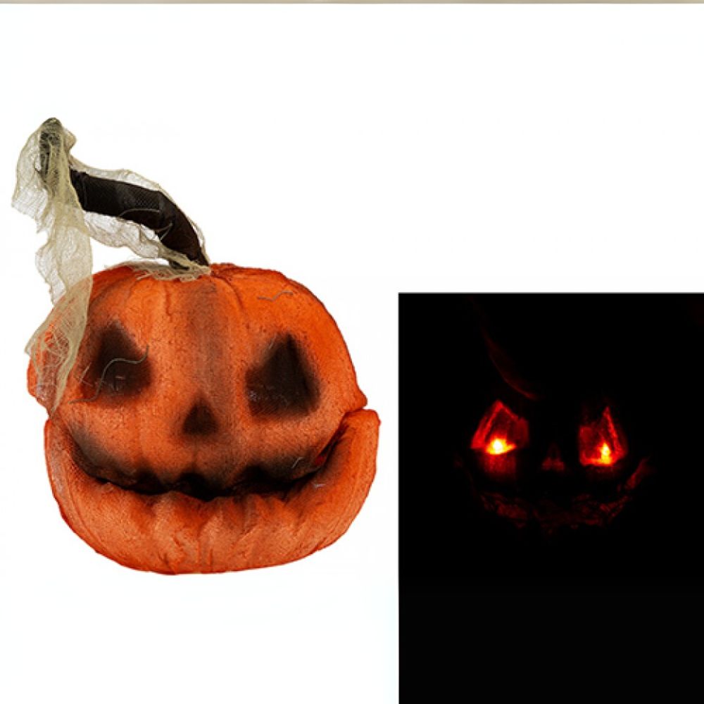 Animated Talking Pumpkin with Light Up Eyes & Sound