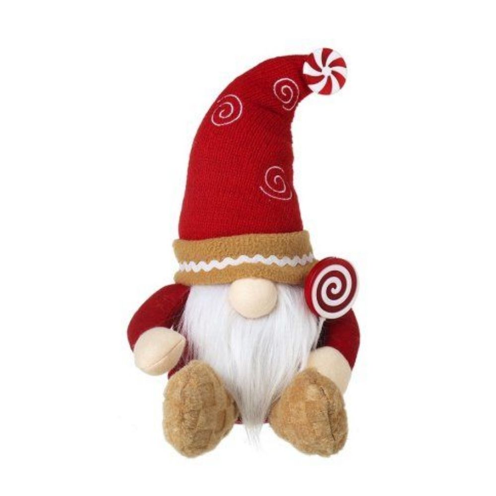 Sitting Candy Cane Lollipop Gonk