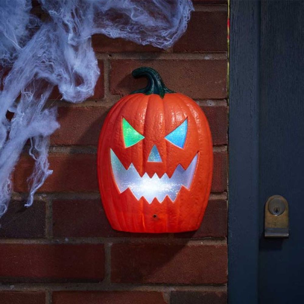 Laughing LED Jack-O'-Lantern Pumpkin
