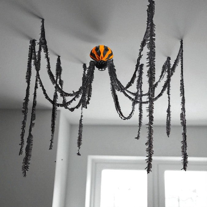 16ft Hanging Creepy Giant Spider