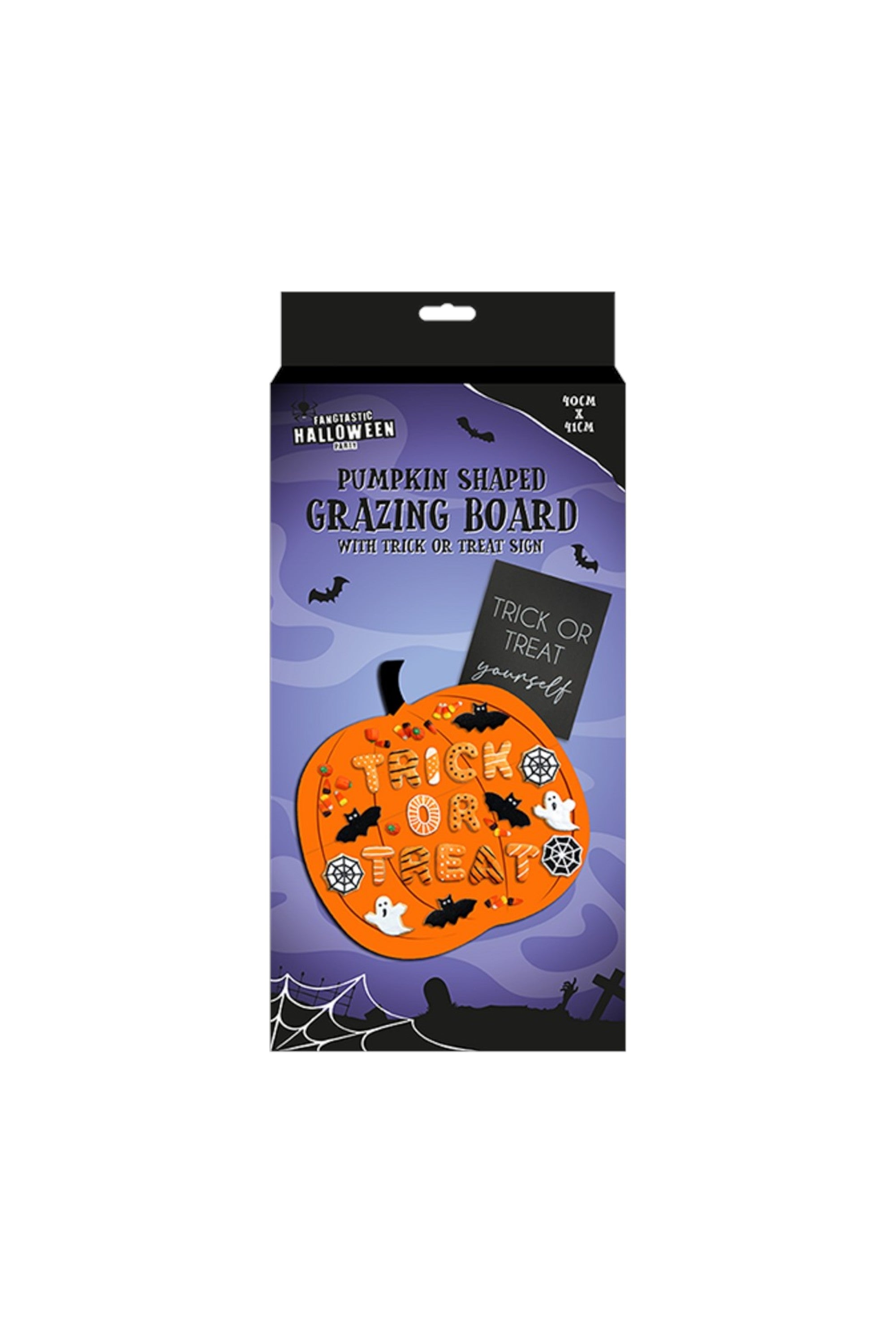 Pumpkin Shaped Halloween Grazing Board