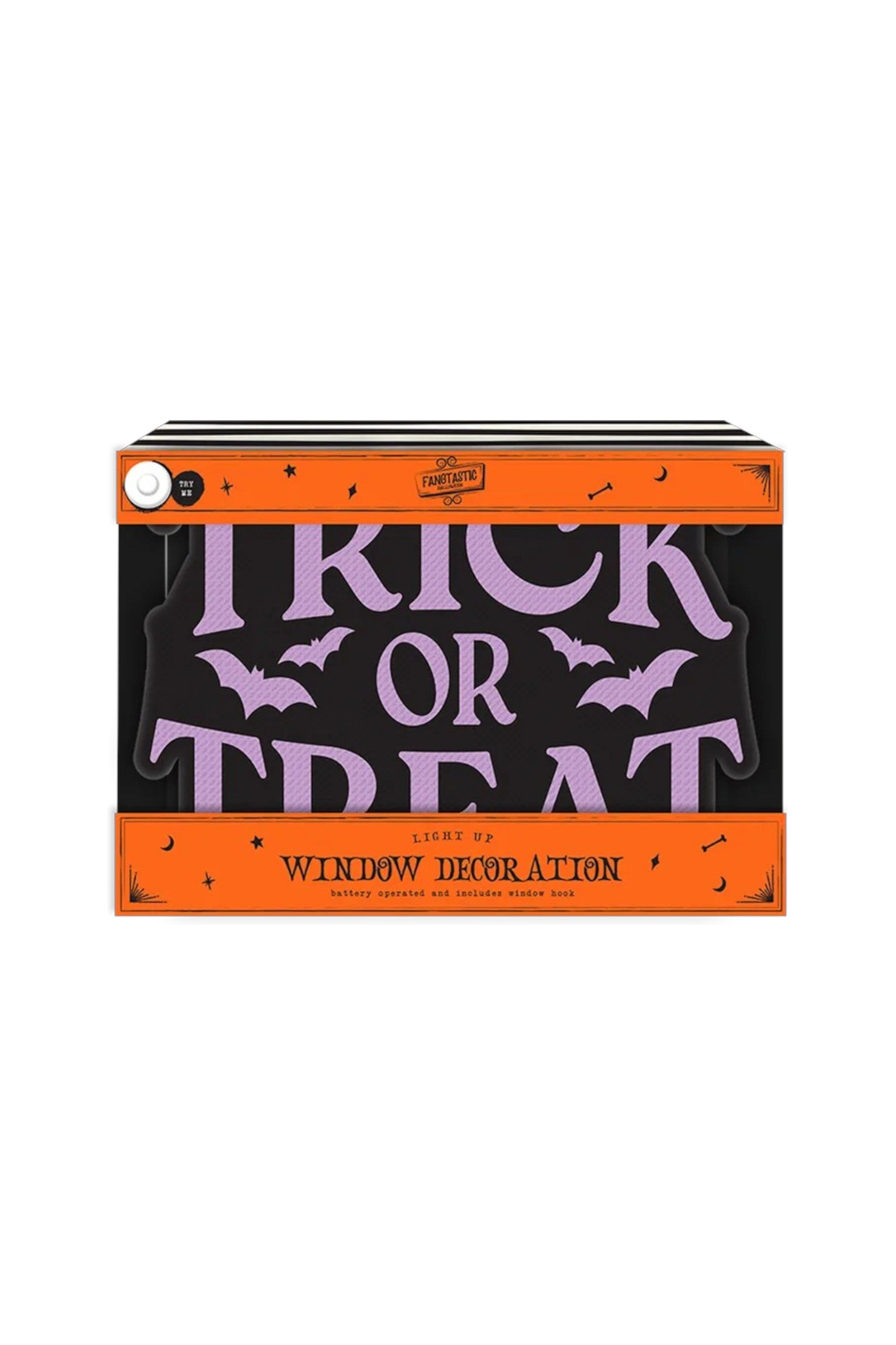 Spooky Trick Or Treat Window Decoration