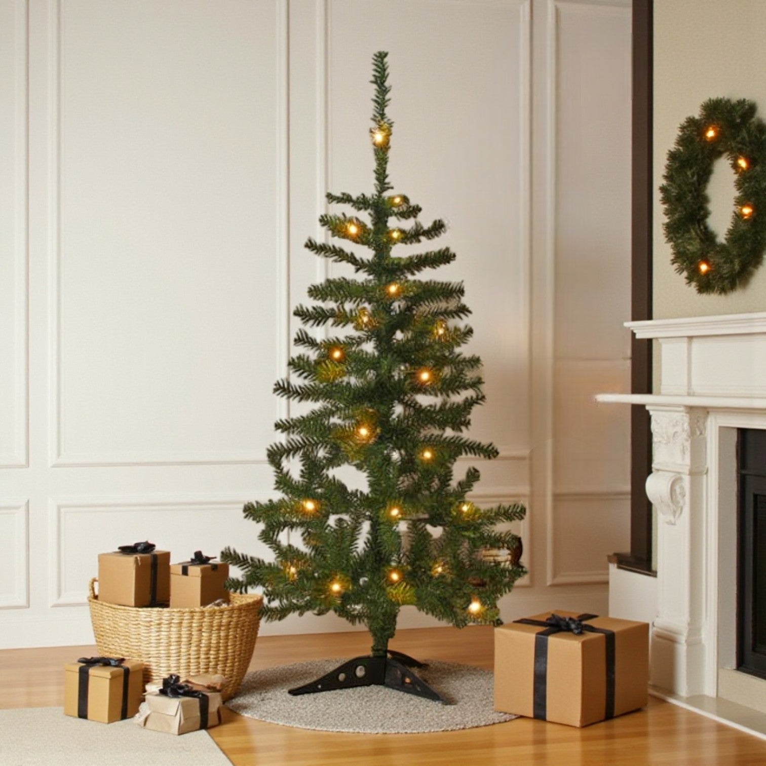 3ft Pre-Lit Heritage Christmas Tree