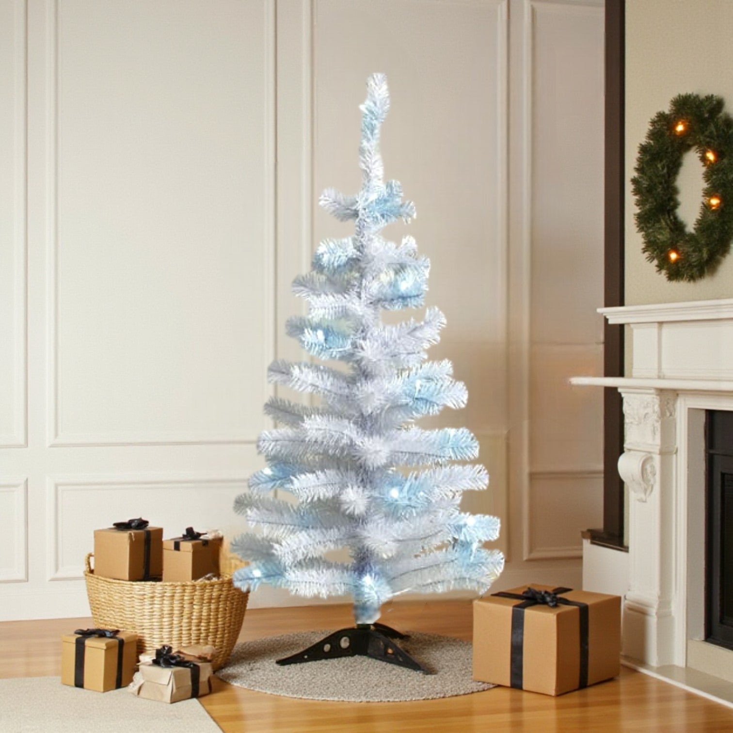 3ft Pre-Lit Heritage Christmas Tree