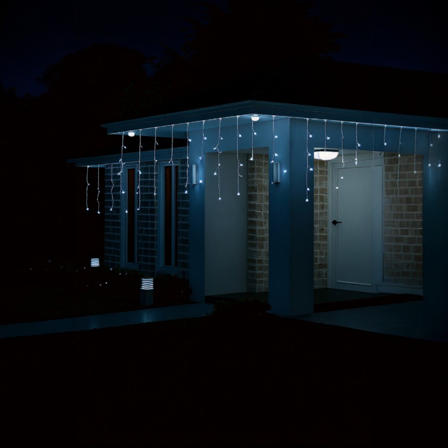 240 LED Festive Gutter Icicle Lights