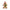 3ft Standing Light Up Gingerbread Man