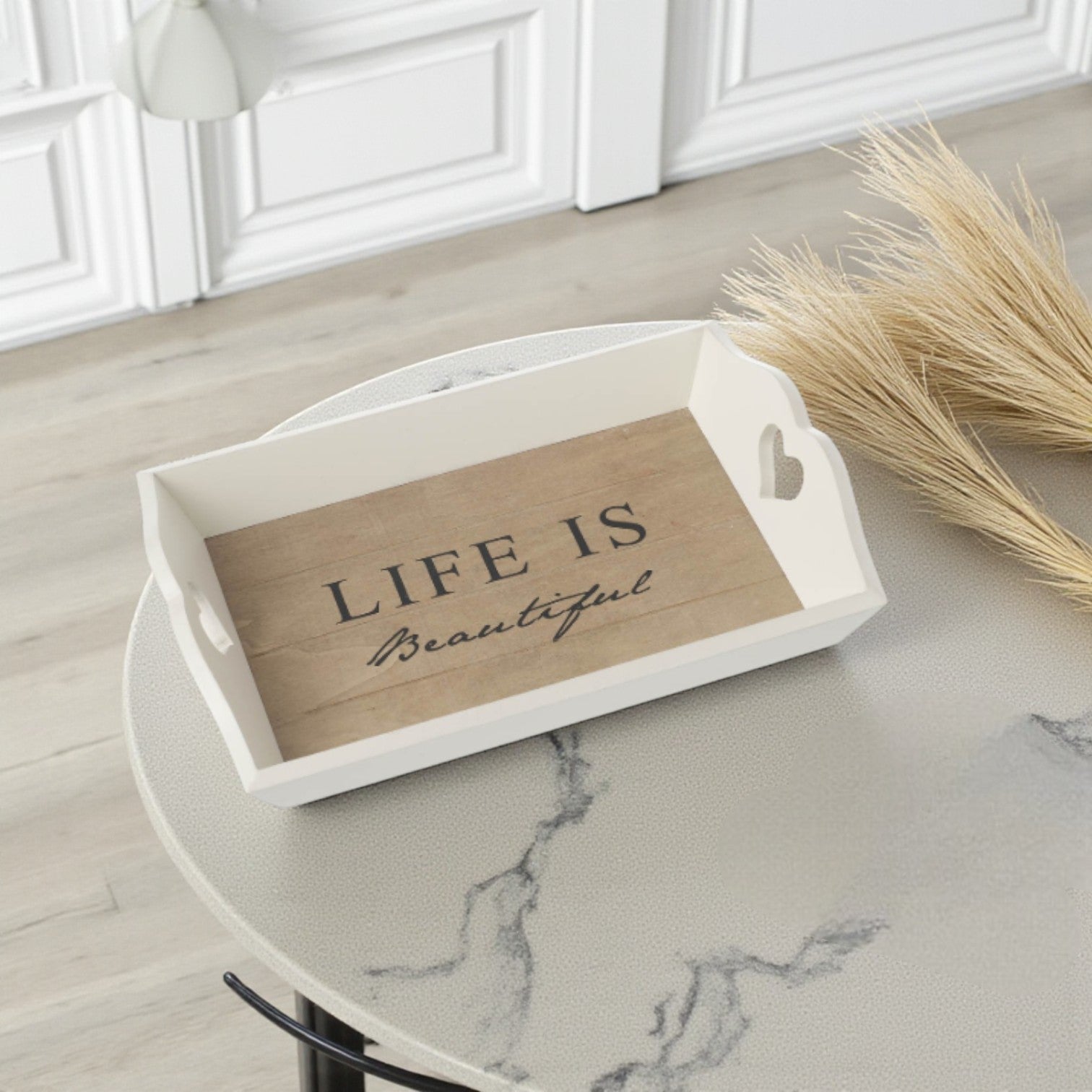Life Is Beautiful Decorative Tray