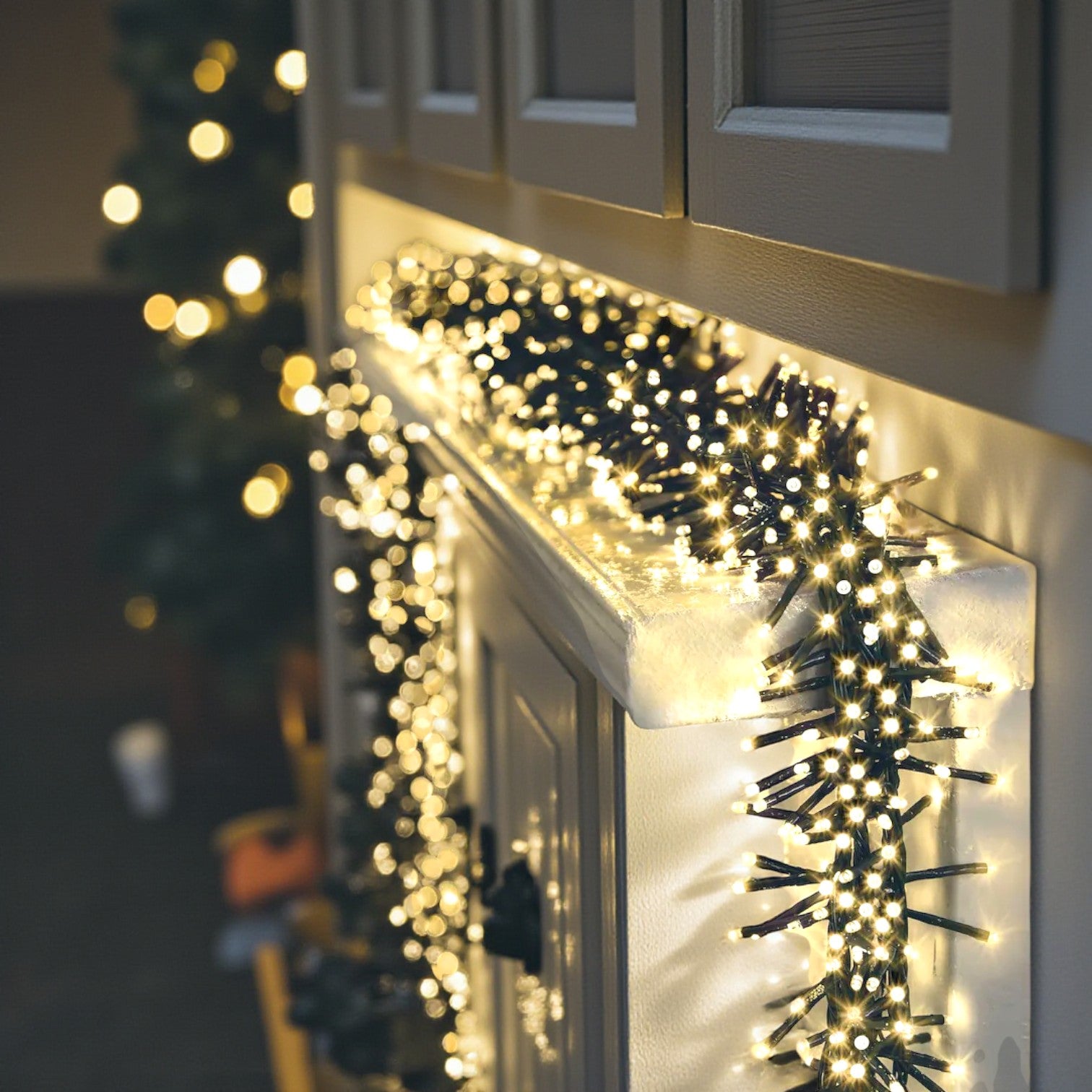 1500 LED Cluster Christmas String Lights