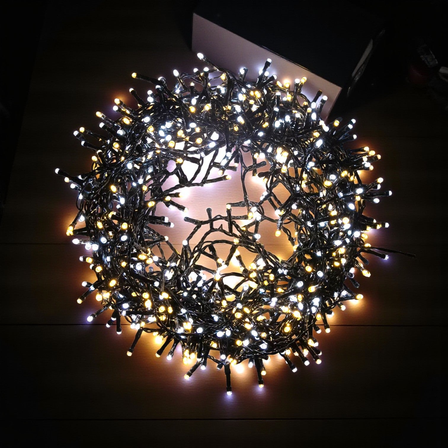 1500 LED Cluster Christmas String Lights