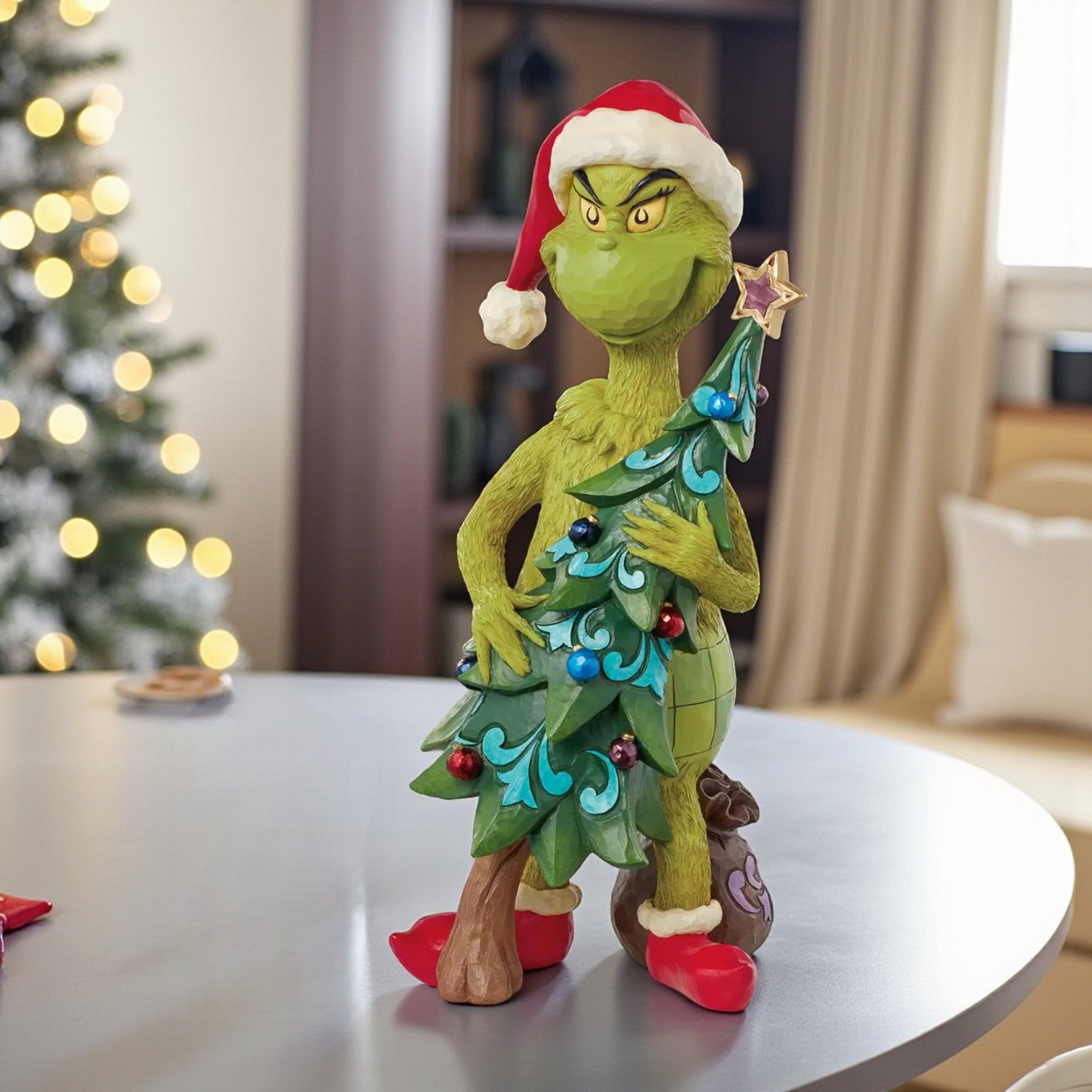 Standing Grinch Stole Christmas Ornament