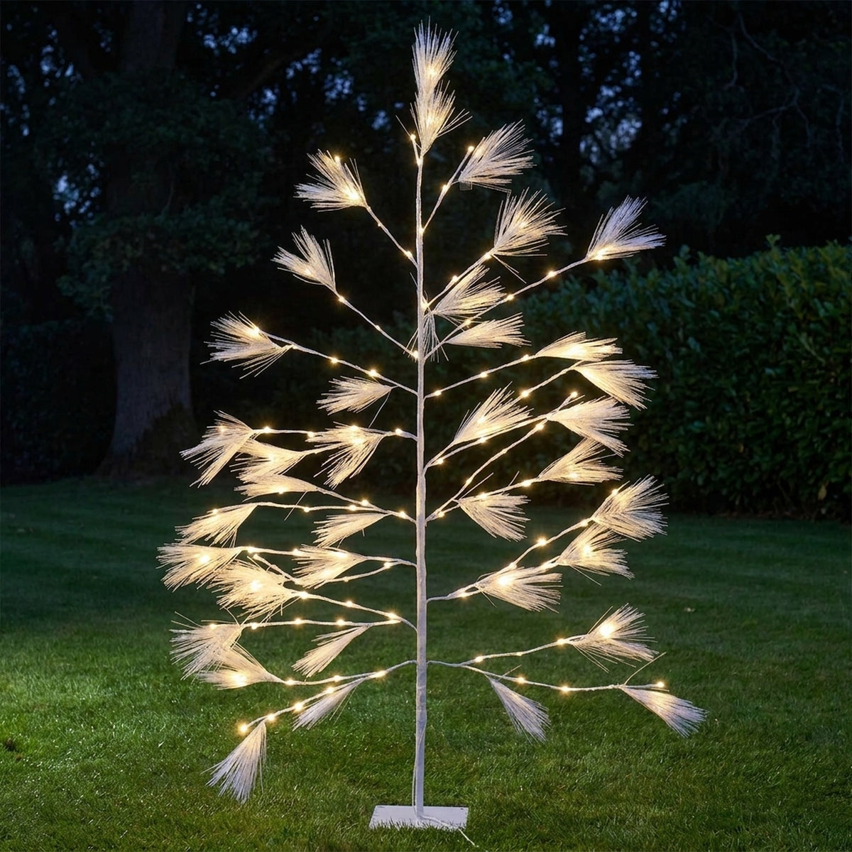 Minimalist Feather Pine Christmas Tree Light