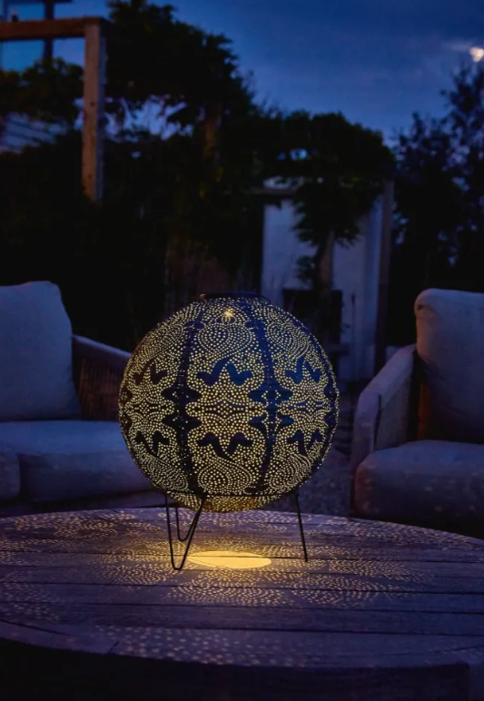 Solar Hanging Globe Lantern