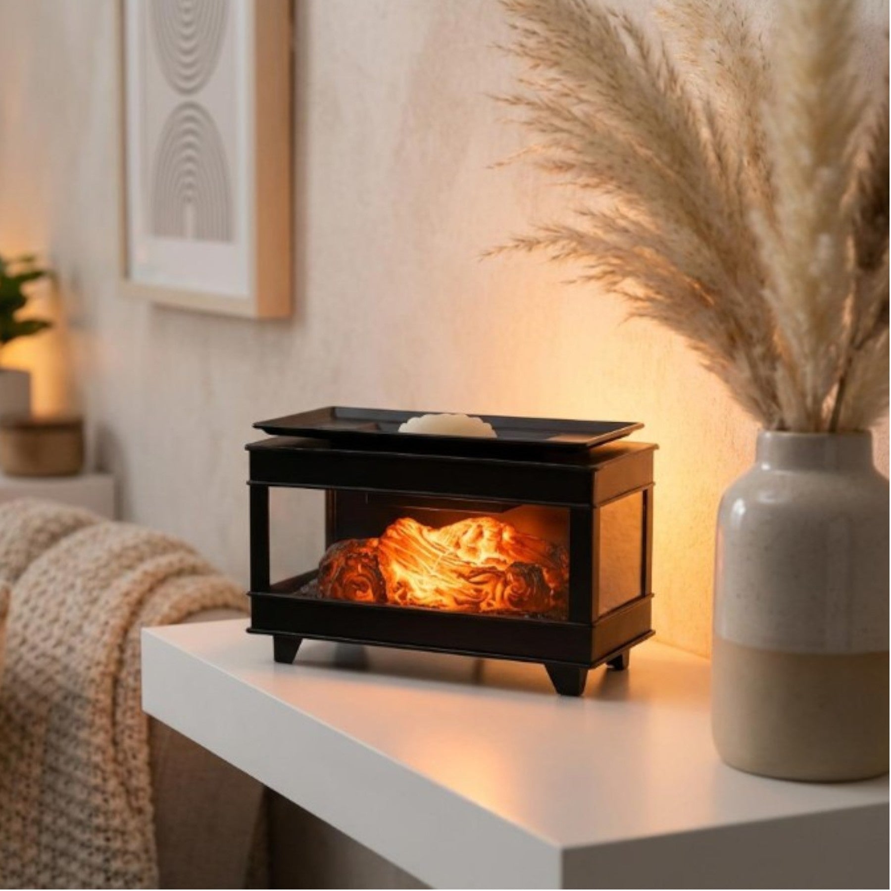 Nova Rustic Log Aroma Burner