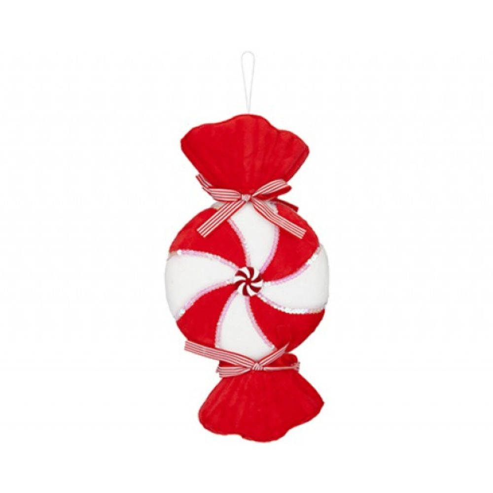 Large Hanging Candy Cane Sweet Decoration