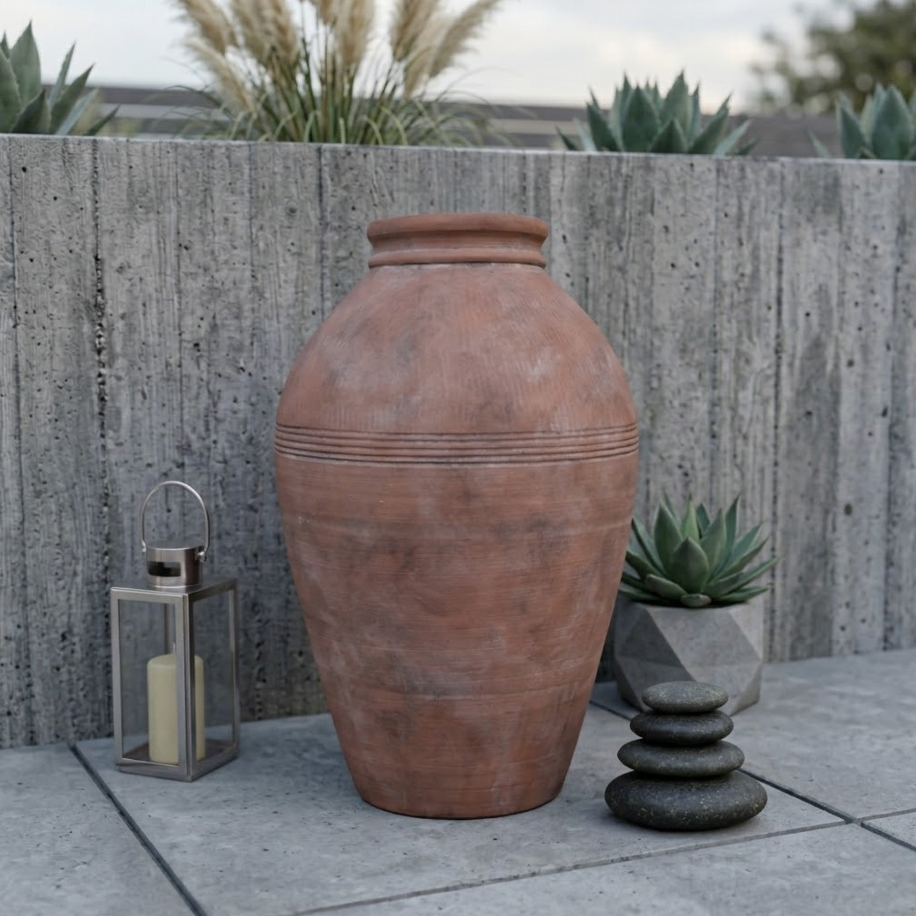 Antique Terracotta Olive Pot