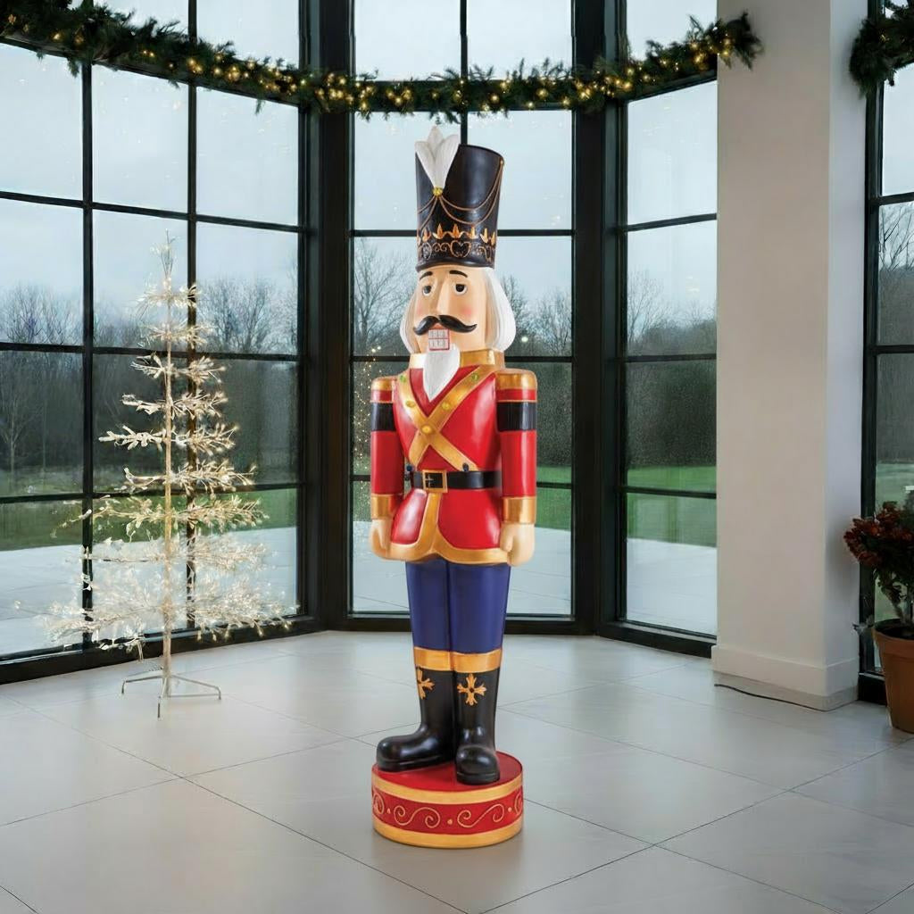 5ft Light Up Giant Traditional Nutcracker