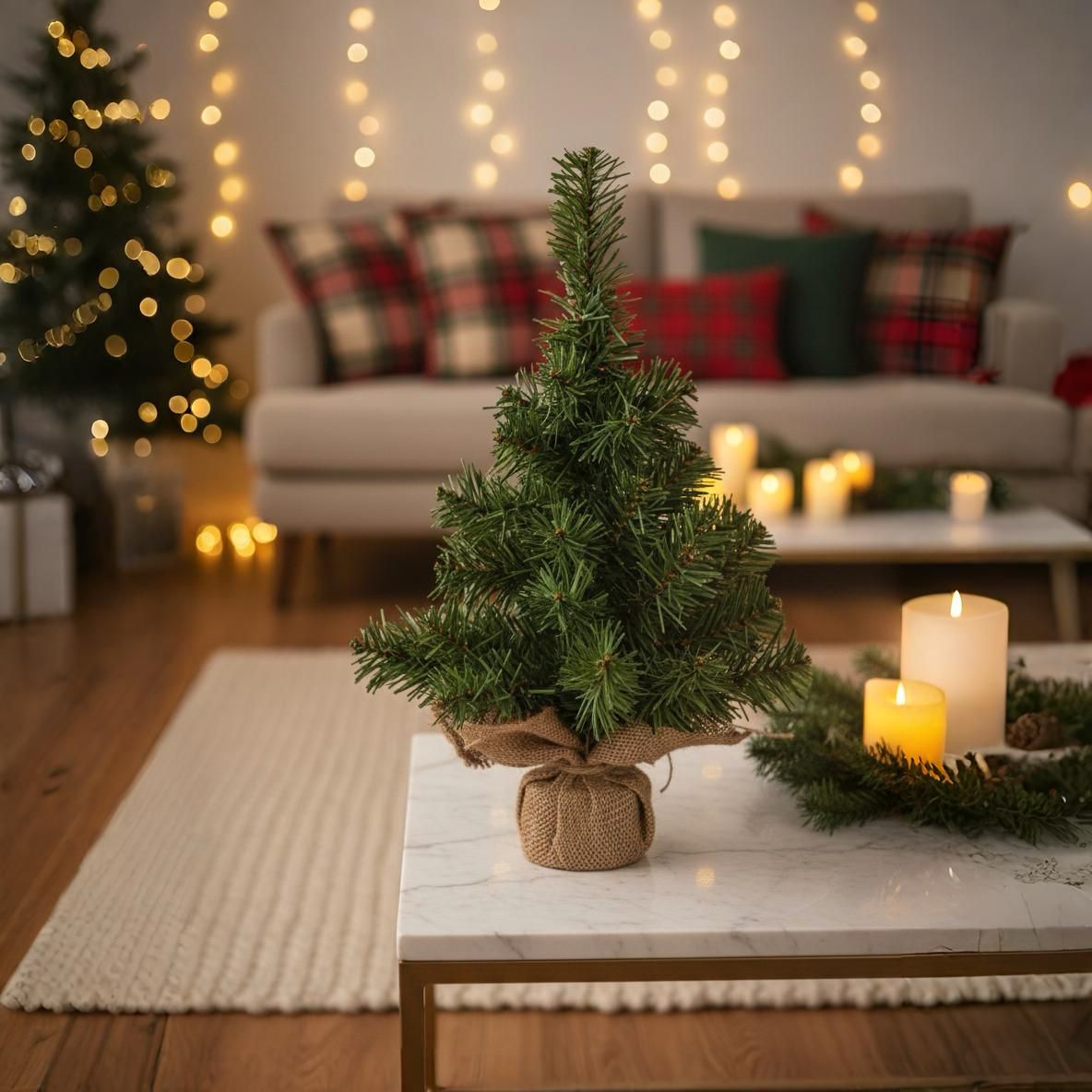 1.5ft Norway Christmas Pine Tree