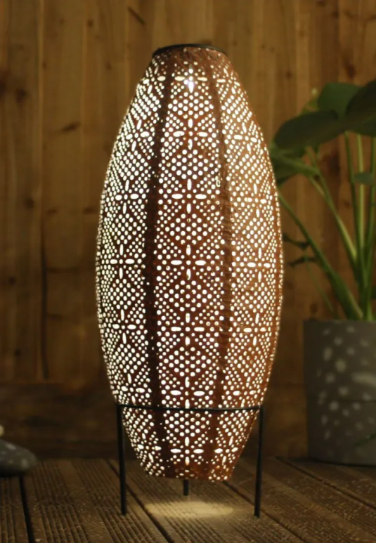 Hanging Solar Oval Lantern
