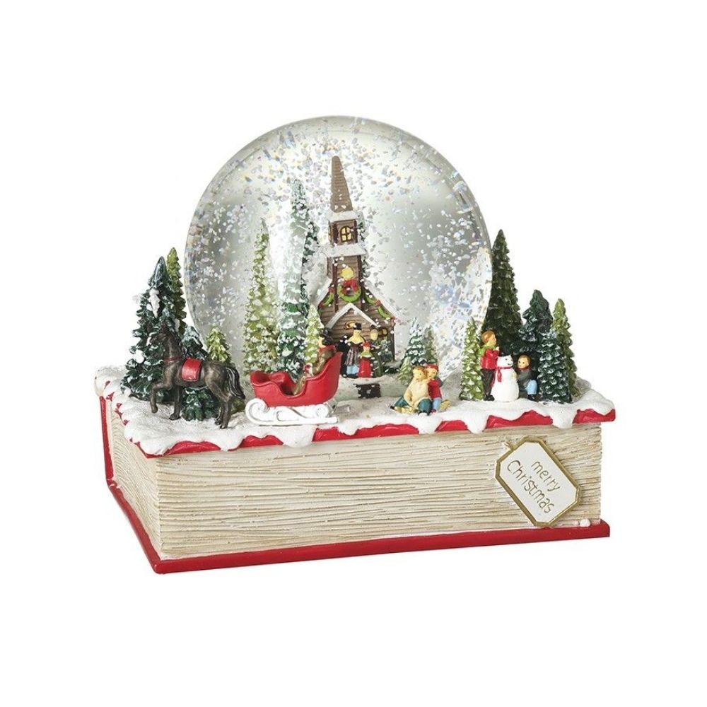 Merry Christmas Snowglobe Book